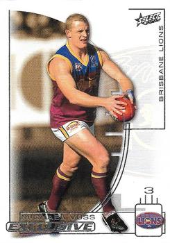 2002 Select AFL Exclusive #4 Michael Voss Front